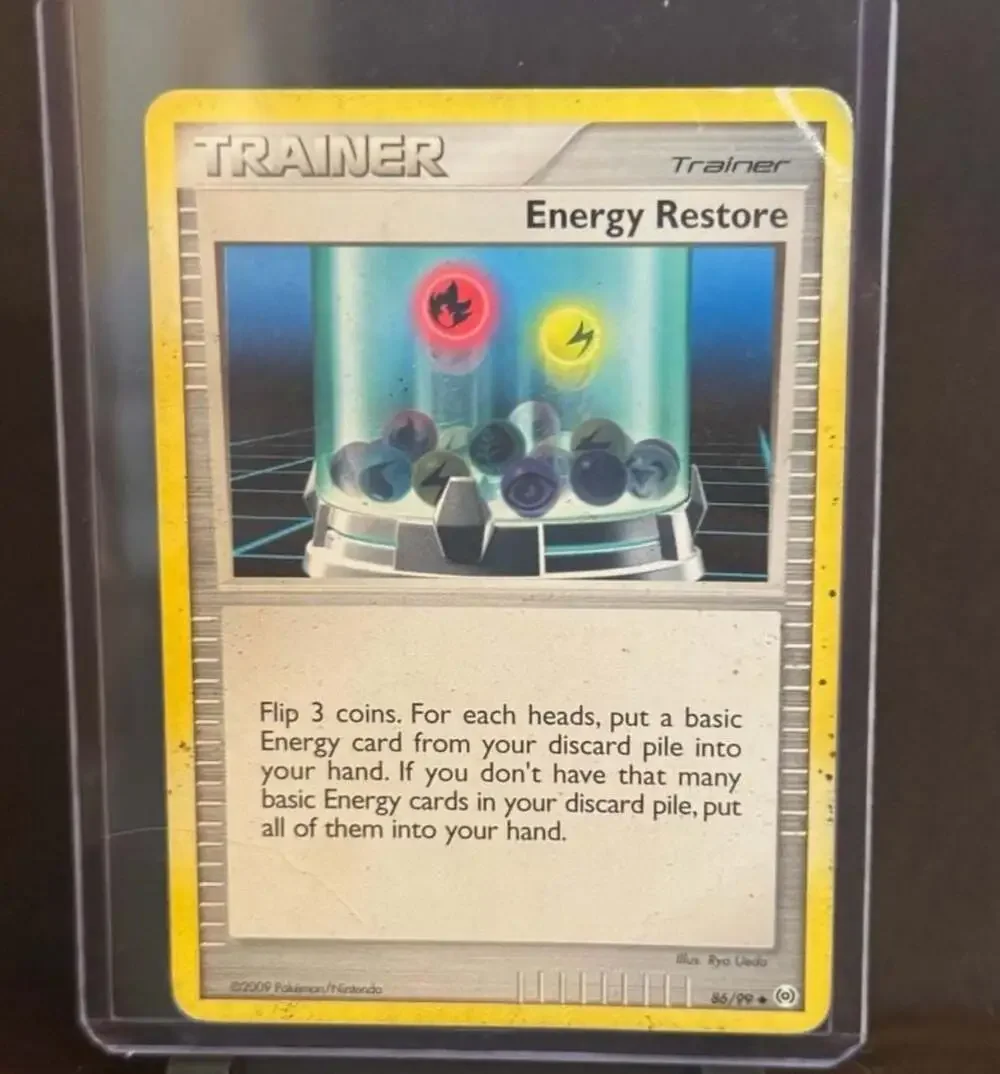 Pokemon Energy Restore 86/99 Trainer Card Platinum Arceus Set